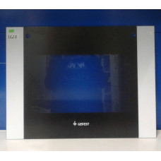 Стекло наружное д/газ.пл. с отв."GEFEST" - 6100 (598х446мм) черное (6100.18.1.000) арт.01042138