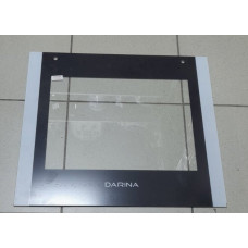 Стекло наружнее Дарина  442008 GM белое (495х445) с отв.