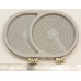 Конфорка стеклокерамическая D 265/160 mm 1800W Овальная