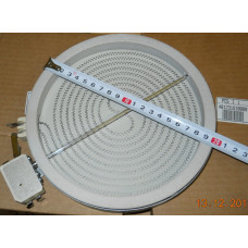 Конфорка стеклокерам. D200 mm 1800W зам. C00315719,C00390174,480121101516 