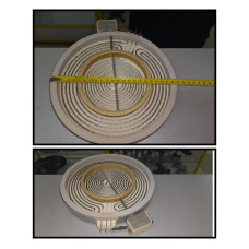 Конфорка стеклокерам. D230/140mm 2200W/700W 481231018895