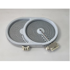 Конфорка стеклокерамика овальная 10.57415.602 EGO L280*187, 2400W/1500W Конфорка стеклокерамика овальная 10.57415.602 EGO L280*187, 2400W/1500W