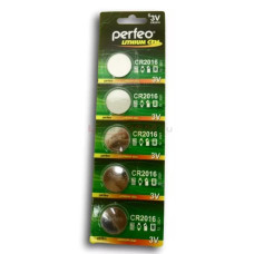 Батарейка Perfeo CR2016/5BL