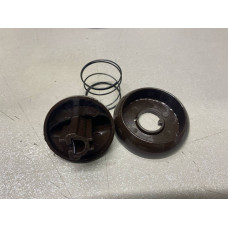 Ручка крана в сборе (обод.+ пруж.)GEFEST 1200-3200 (1200.10.0.000-05 коричн)